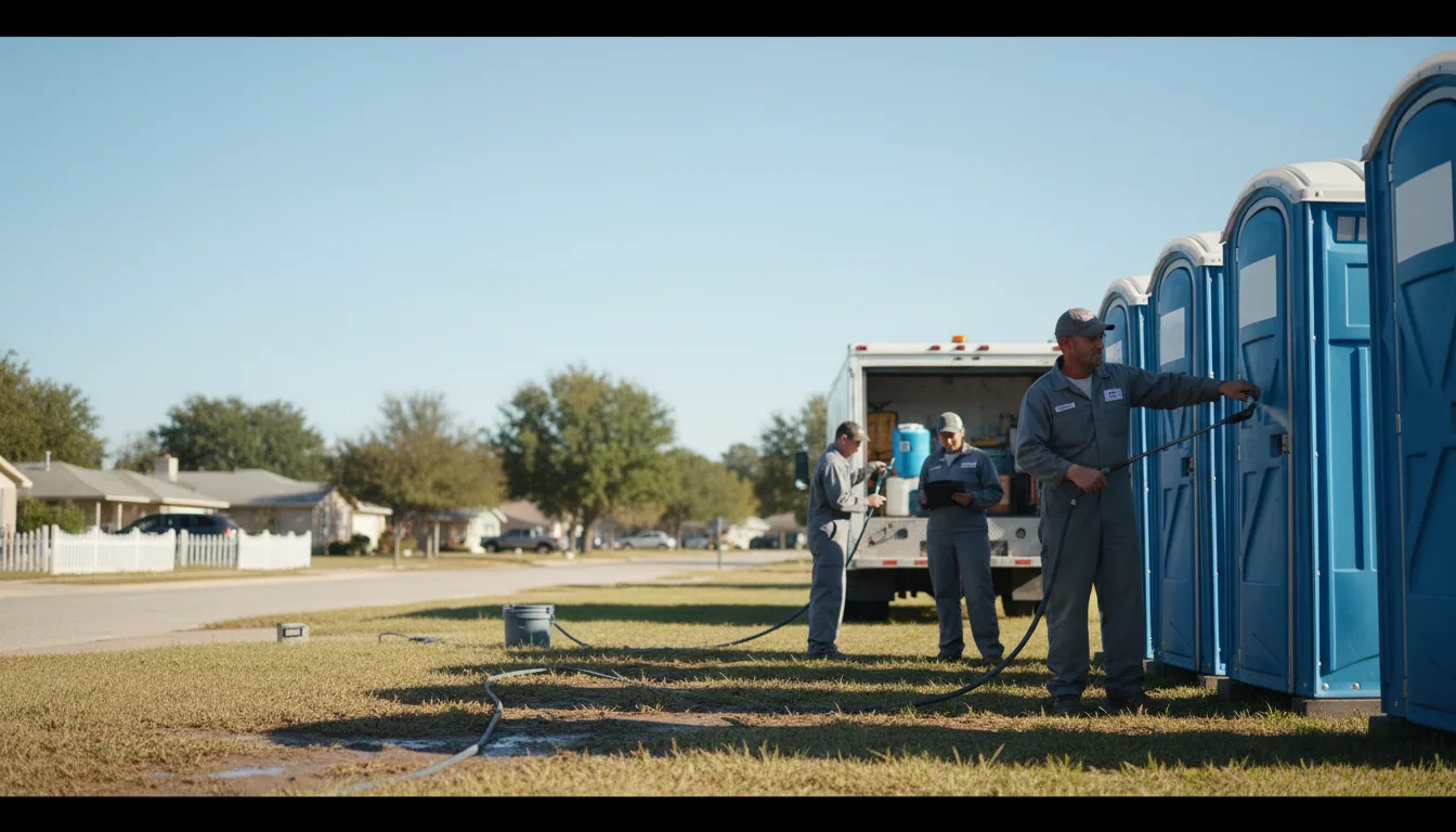 Long-Term Portable Toilet Rental in Clewiston, FL near me